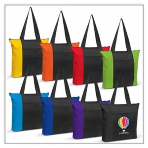 Contrast Tote Bags