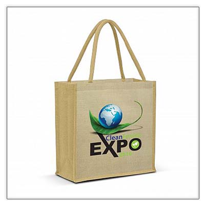 Custom Printed Juco Tote Bags | Eco Friendly | Prestige Products NZ
